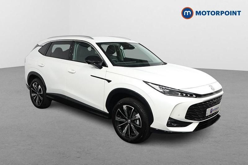 White Used 2025 MG HS Trophy SUV | £21,799 (Expensive) - Image 1/4