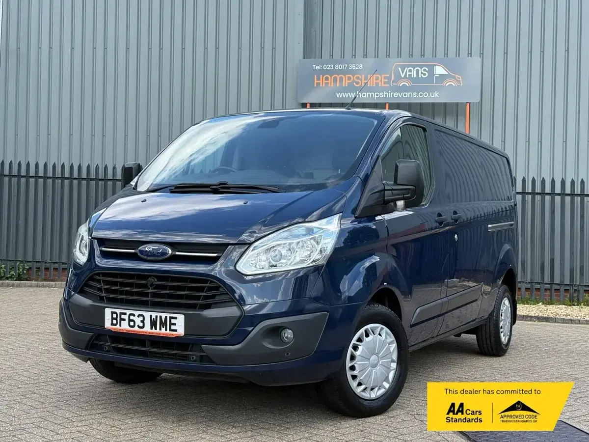Used Ford Transit Custom Trend 123 HP (90 kW) 2013 Blue Van