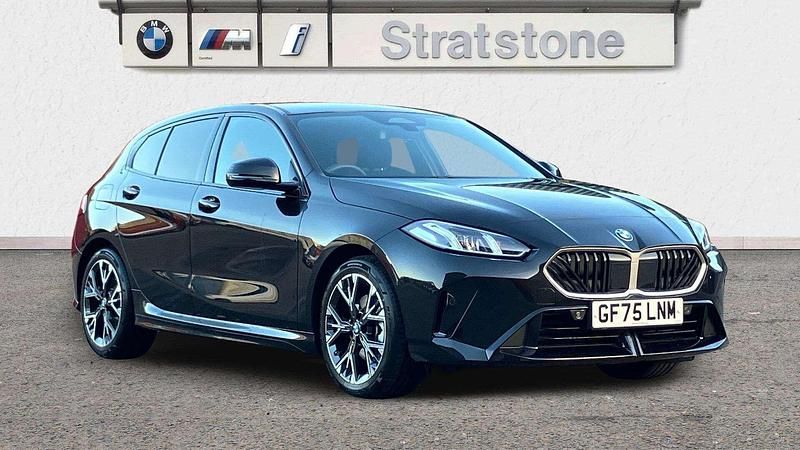New BMW 120 M Sport 168 HP (123 kW) 2025 Black Hatchback