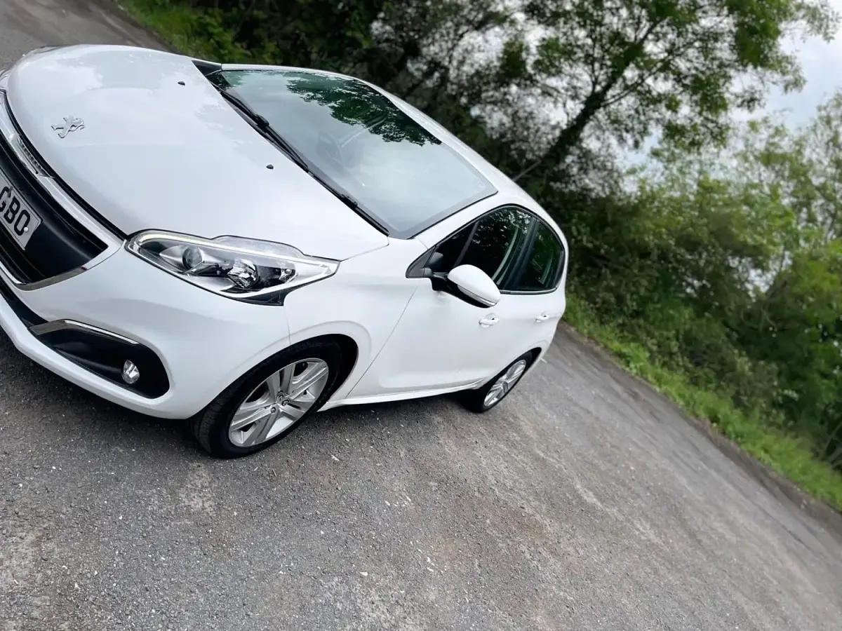 Gebraucht Peugeot 208 Active 2019 Weiß Kleinwagen