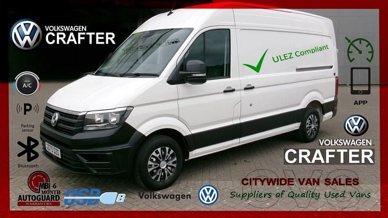 White Used 2020 VW Crafter Trendline Van | £13,995 (A bit pricey) - Image 1/4