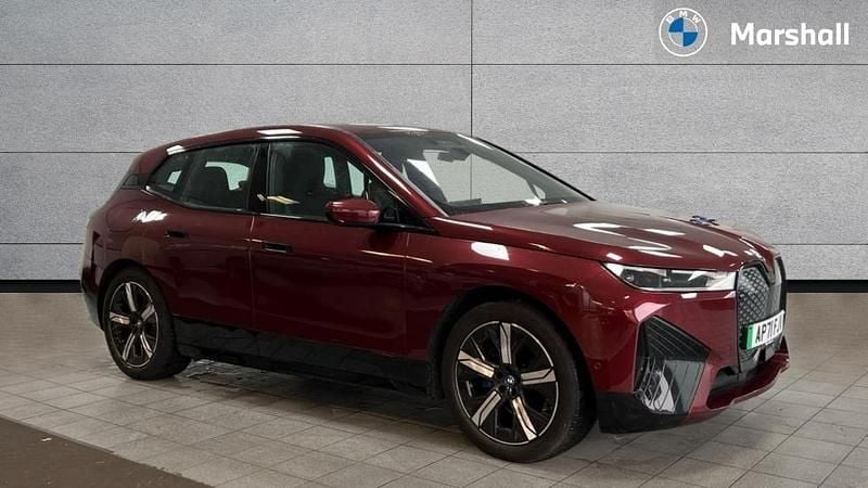Used BMW iX M Sport 239 kW (326 HP) 2022 Aventurine red iii metallic SUV