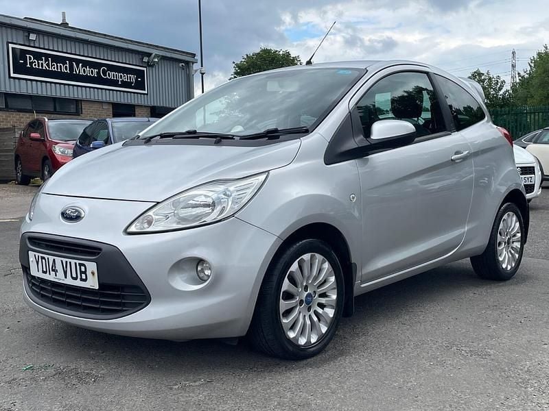 Silver Used 2014 Ford Ka Zetec Hatchback | £2,999 (Fair price) - Image 1/4