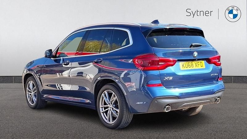 Used BMW X3 M Sport 261 HP (191 kW) 2018 Blue SUV