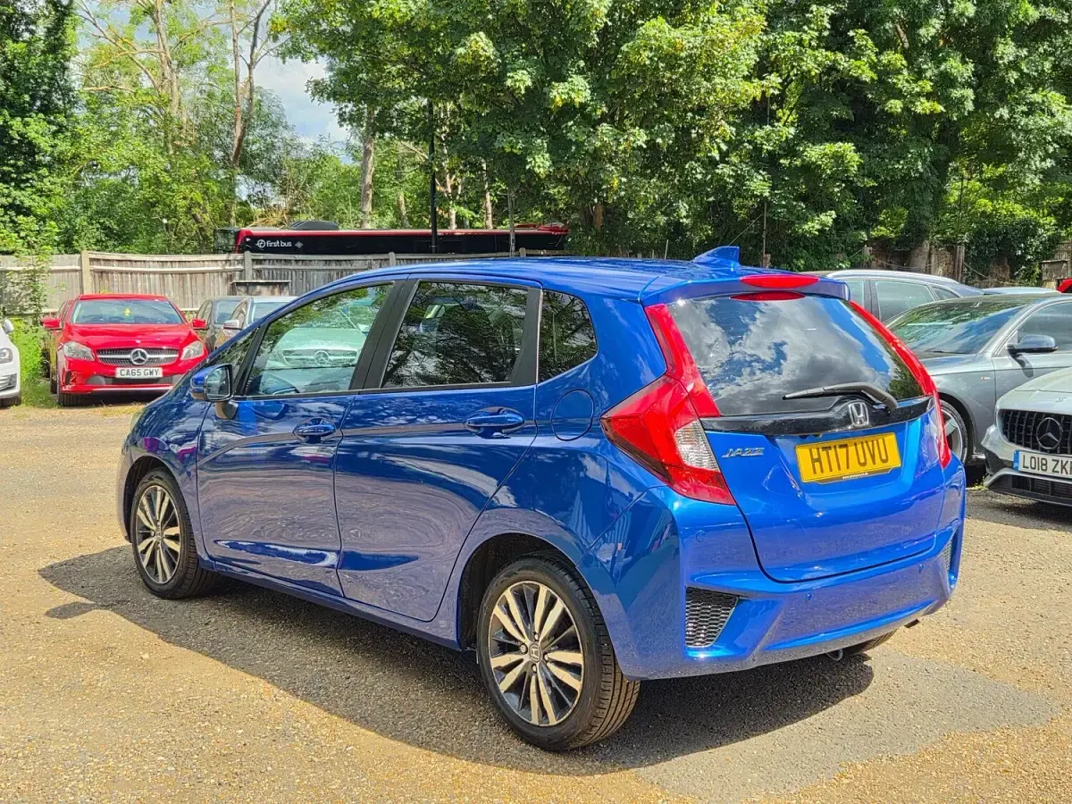 Used Honda Jazz EX 102 HP (75 kW) 2017 Blue Hatchback