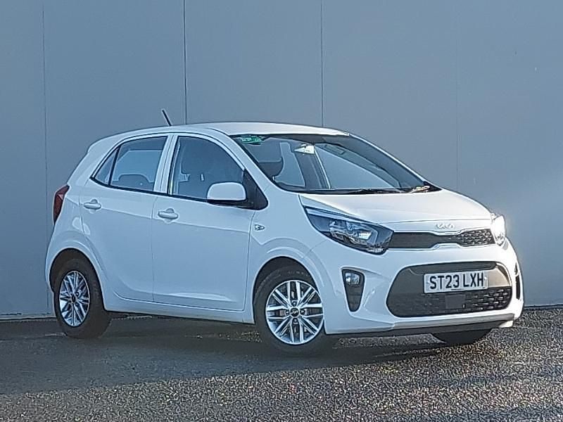 White Used 2023 Kia Picanto Hatchback | £10,998 (Good price) - Image 1/4