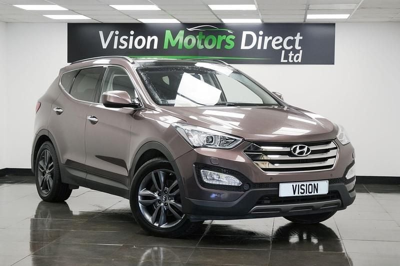 Used Hyundai Santa Fe Premium SE 194 HP (142 kW) 2014 Brown SUV