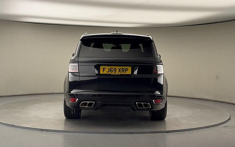 Used Land Rover Range Rover Sport SVR 575 HP (422 kW) 2019 Santorini black SUV