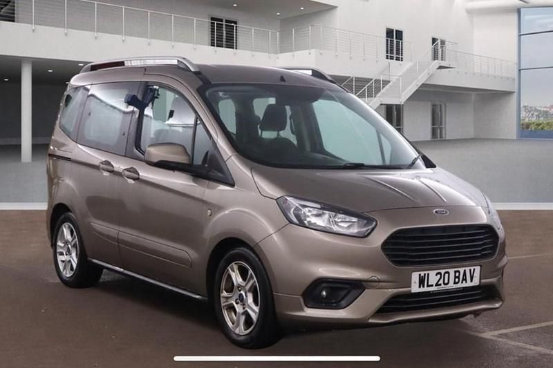 Silver Used 2020 Ford Tourneo Courier Zetec MPV | £10,990 (Expensive) - Image 1/1