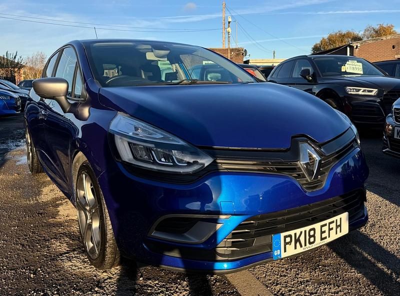 Used Renault Clio IV GT-Line 2018 Blue Hatchback