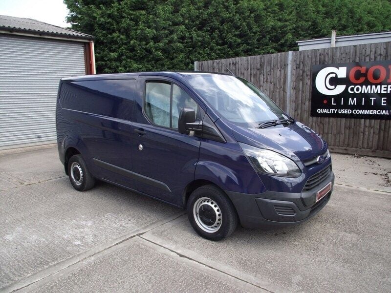 Blue Used 2014 Ford Transit Custom Van | £6,250 (Good price) - Image 1/4