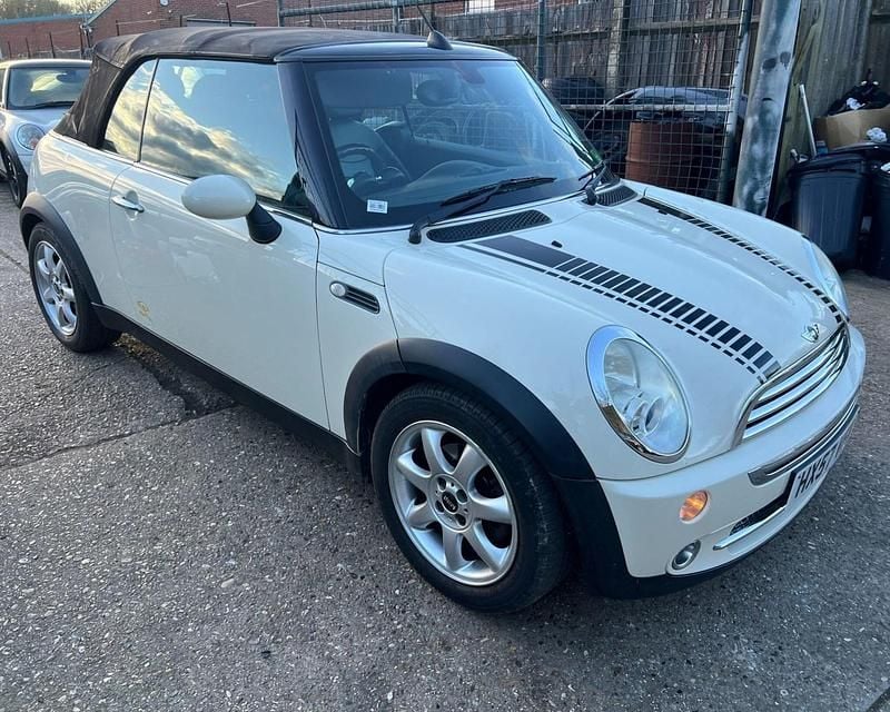 Used Mini Cooper Cabriolet 2007 White Cabriolet
