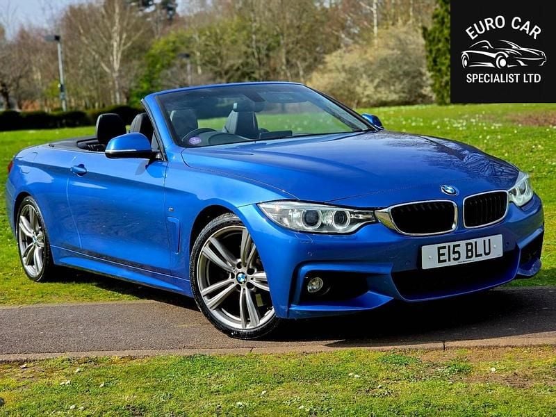 Used BMW 428 M Sport 2015 Blue Cabriolet