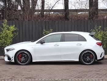 Used Mercedes A45 AMG 421 HP (309 kW) 2023 White Sedan