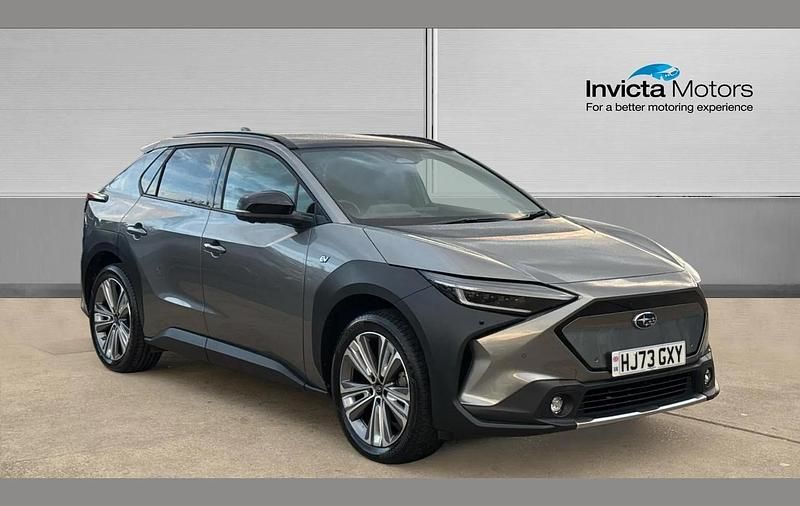 Silver Used 2023 Subaru Solterra SUV | £21,350 (Fair price) - Image 1/4