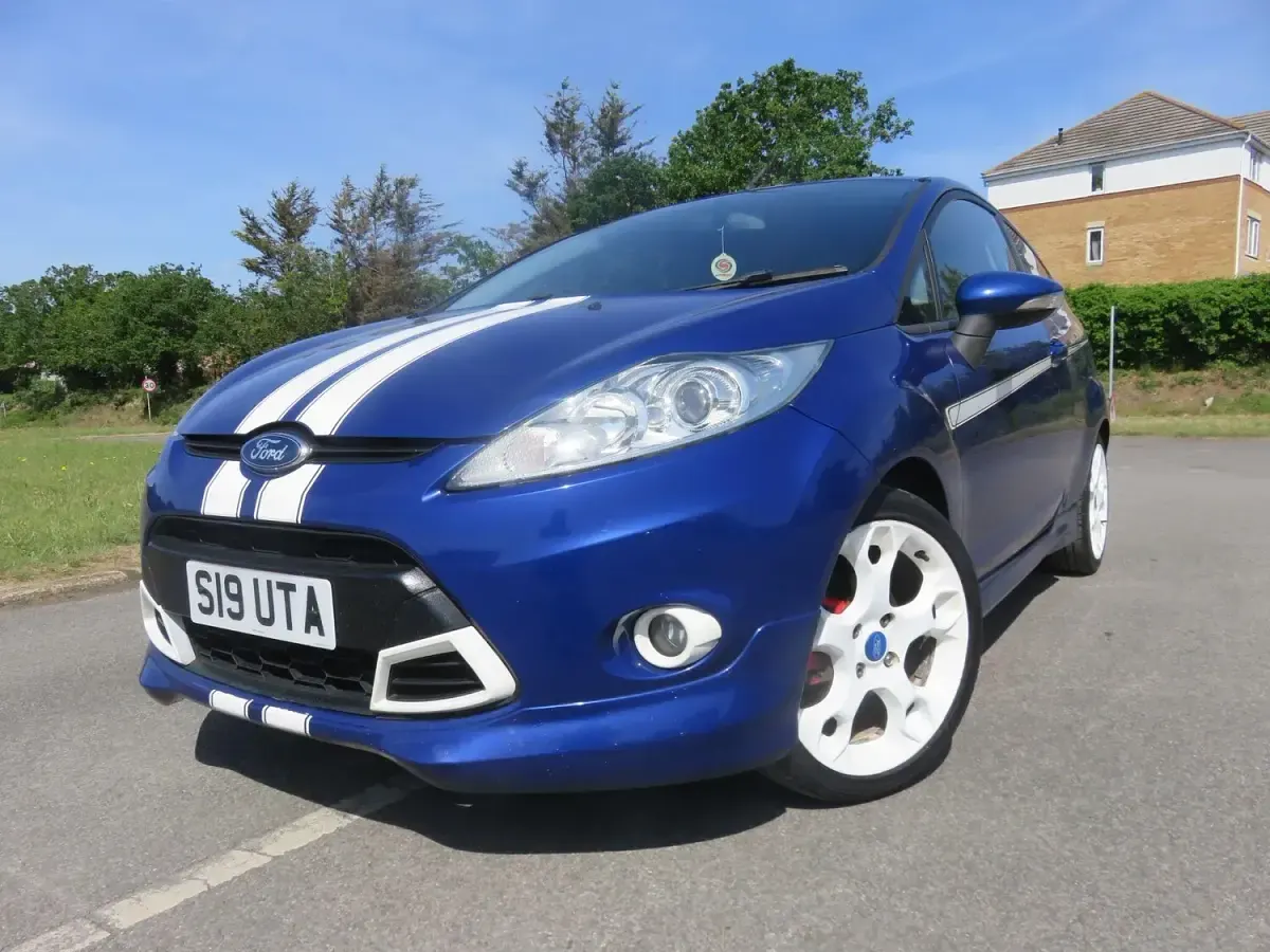 Used Ford Fiesta S 2012 Blue Hatchback