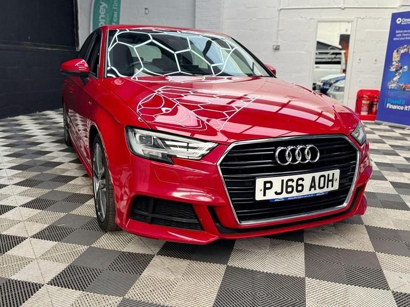 Used Audi A3 S-Line 2016 Red Hatchback