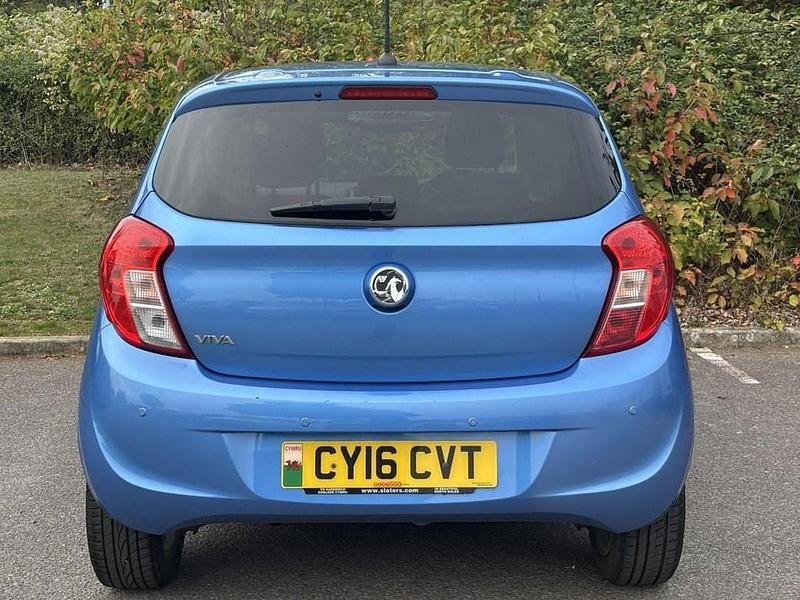 Used Vauxhall Viva 75 HP (55 kW) 2016 Blue Hatchback