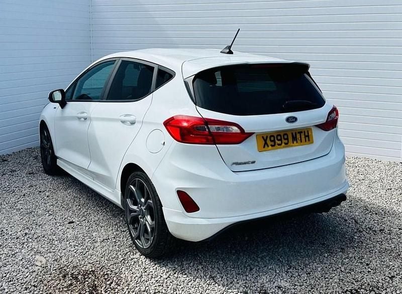 Used Ford Fiesta ST-Line 100 HP (73 kW) 2019 White Hatchback