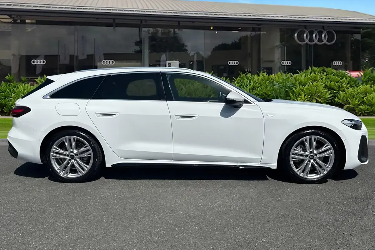New Audi A5 S-Line 2026 White Estate