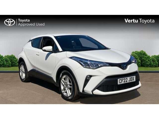 White Used 2022 Toyota C-HR SUV | £17,617 (Fair price) - Image 1/4