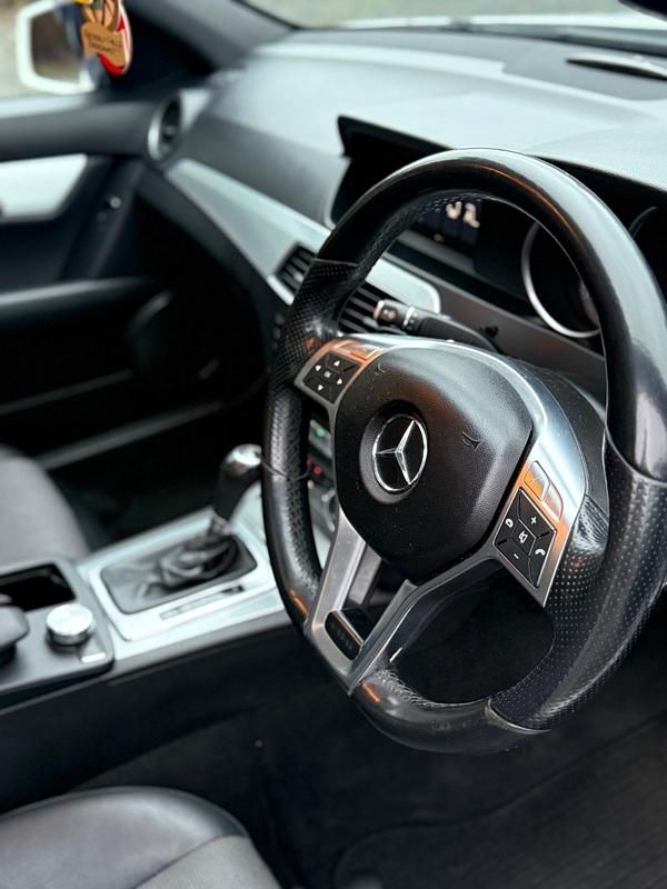 Used Mercedes C250 AMG 2012 White Sedan