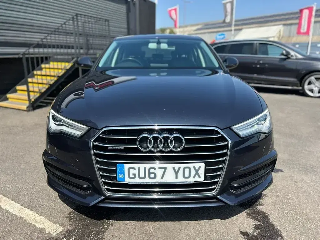 Used Audi A6 Design 190 HP (139 kW) 2017 Blue Sedan