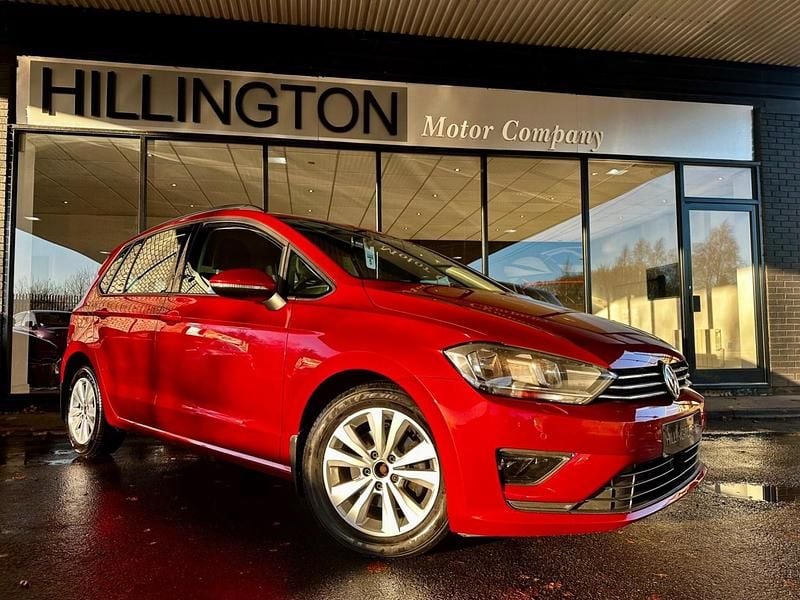 Used VW Golf Sportsvan SE 2015 Red MPV
