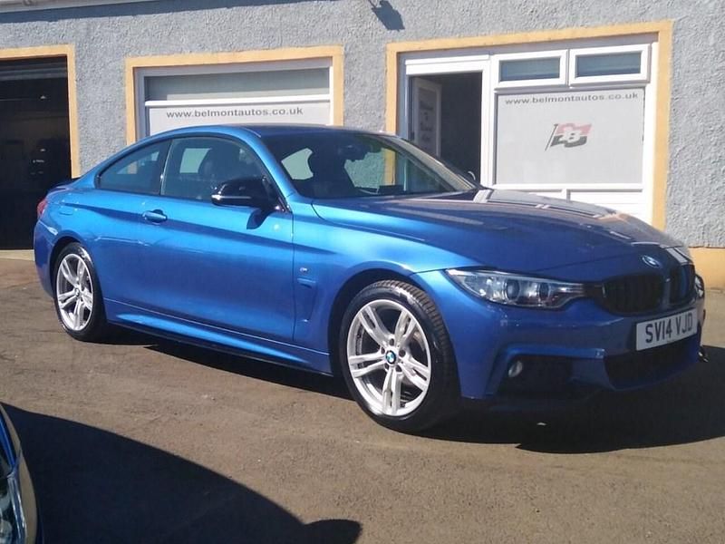 Used BMW 420 M Sport 184 HP (135 kW) 2014 Blue Coupe
