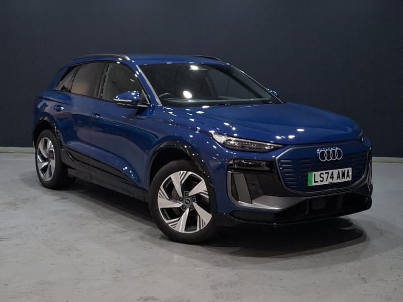 Blue Used 2024 Audi Q6 e-tron S-Line SUV | £49,998 - Image 1/4