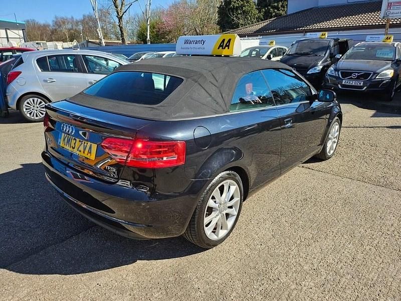 Used Audi A3 Cabriolet Sport 105 HP (77 kW) 2013 Black Cabriolet