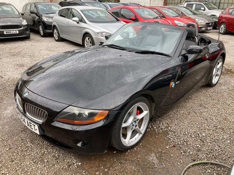 Black Used 2004 BMW Z4 Cabriolet | £1,995 (Super price) - Image 1/4
