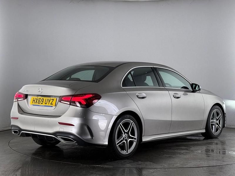 Used Mercedes A180 AMG Line Premium 116 HP (85 kW) 2019 Silver Sedan