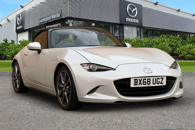 Silver Used 2018 Mazda MX5 Inclusive Cabriolet | £17,980 (Fair price) - Image 1/3