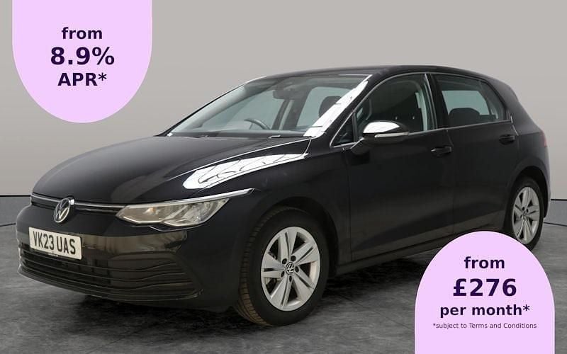 Black Used 2023 VW Golf VIII Life Hatchback | £19,500 (Good price) - Image 1/1
