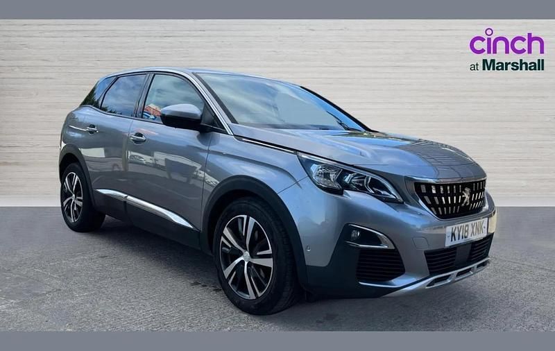 Used Peugeot 3008 Allure 117 HP (86 kW) 2018 Grey SUV