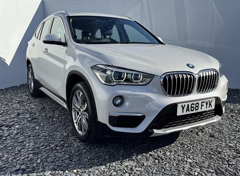 White Used 2018 BMW X1 xLine SUV | £15,895 (Fair price) - Image 1/4