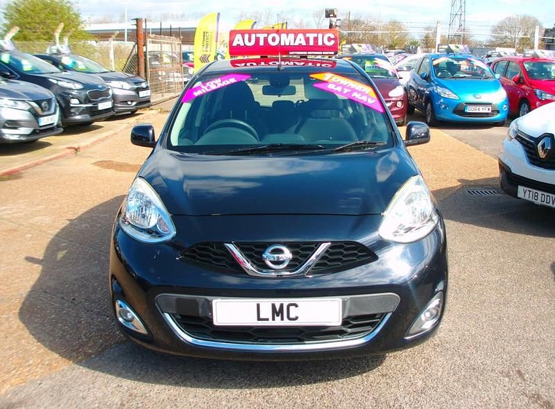 Used Nissan Micra Acenta 80 HP (58 kW) 2016 Black Hatchback