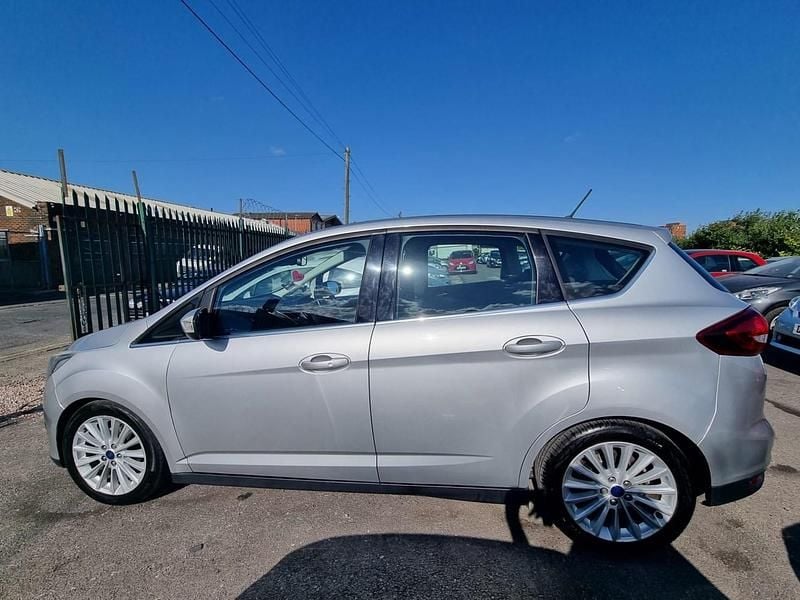 Silver Used 2018 Ford C-MAX Titanium MPV | £6,295 (Good price) - Image 1/4
