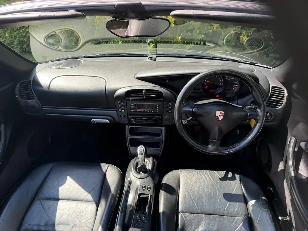 Used Porsche 986 Boxster 228 HP (167 kW) 2004 Black Cabriolet