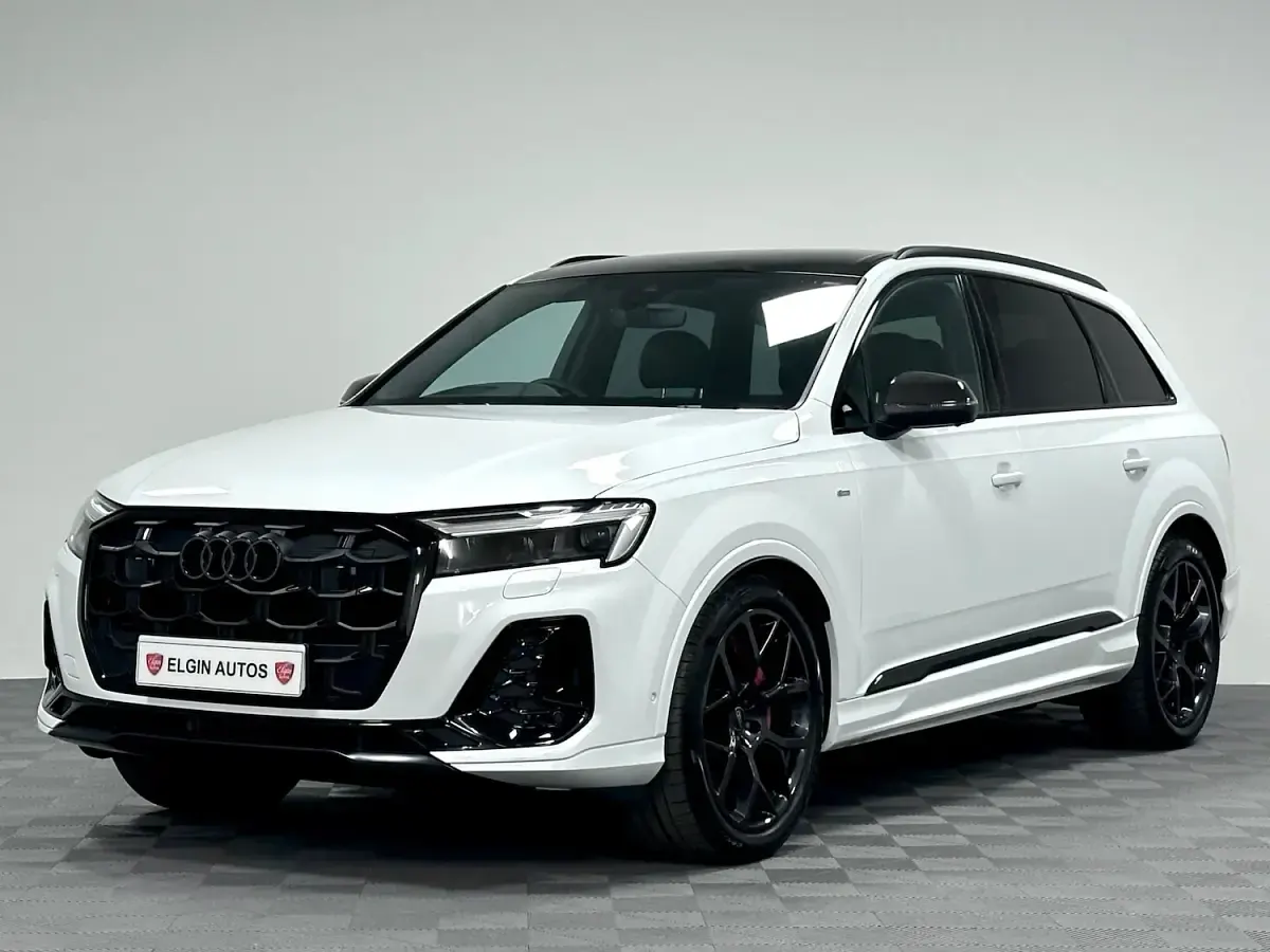 Used Audi Q7 Black Edition 286 HP (210 kW) 2025 White SUV