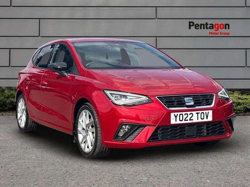 Red Used 2022 Seat Ibiza FR Hatchback | £14,495 (Fair price) - Image 1/4