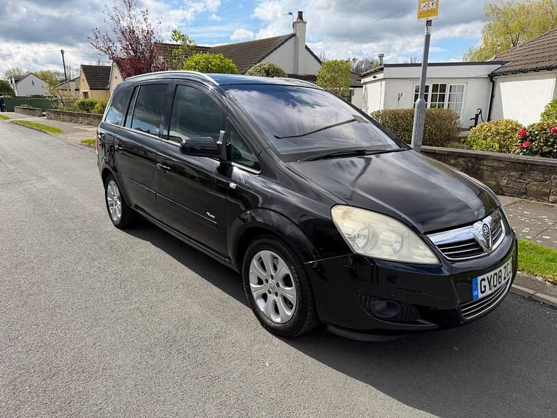 Used Vauxhall Zafira 150 HP (110 kW) 2008 Black MPV
