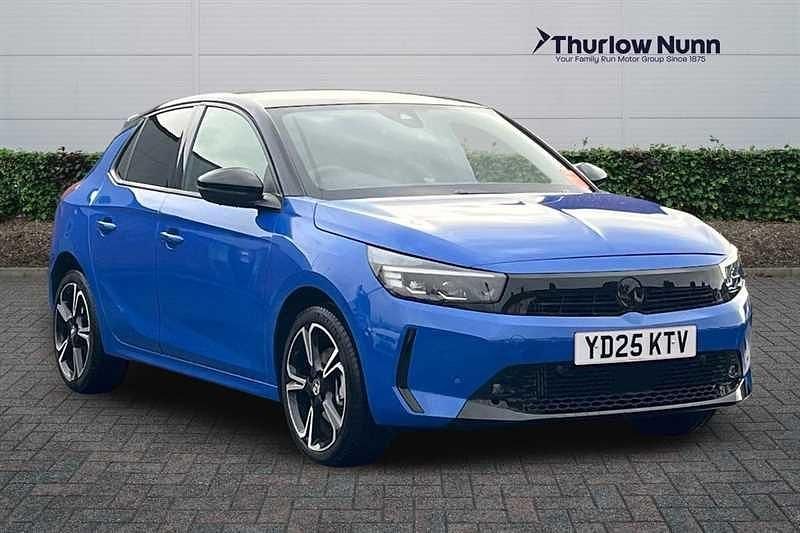 Used Vauxhall Corsa Ultimate 100 HP (73 kW) 2025 Blue Hatchback