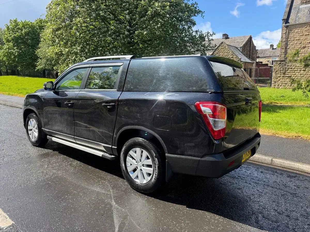 Used SsangYong Musso 2021 Black Pickup