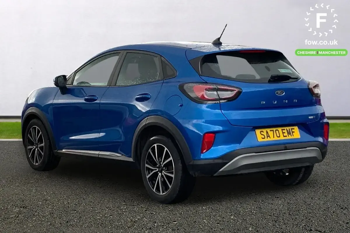Usado Ford Puma Titanium 125 CV (91 kW) 2020 Azul SUV