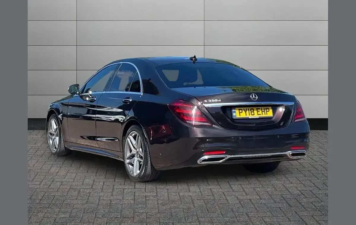 Used Mercedes S350 AMG Line Premium Plus 286 HP (210 kW) 2018 Black Sedan