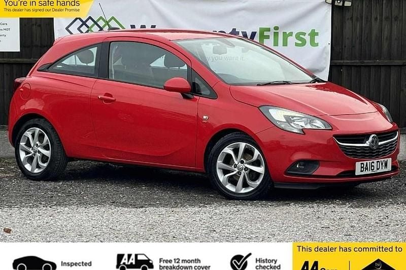 Red Used 2016 Vauxhall Corsa Hatchback | £3,695 (Good price) - Image 1/1