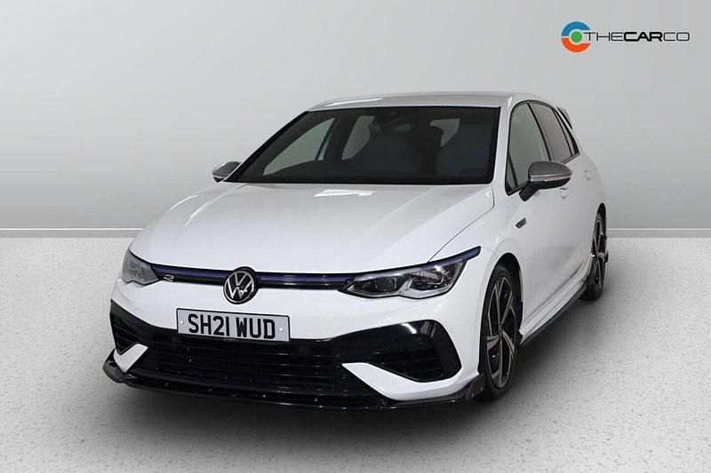 Used VW Golf VII R 320 HP (235 kW) 2021 White Hatchback
