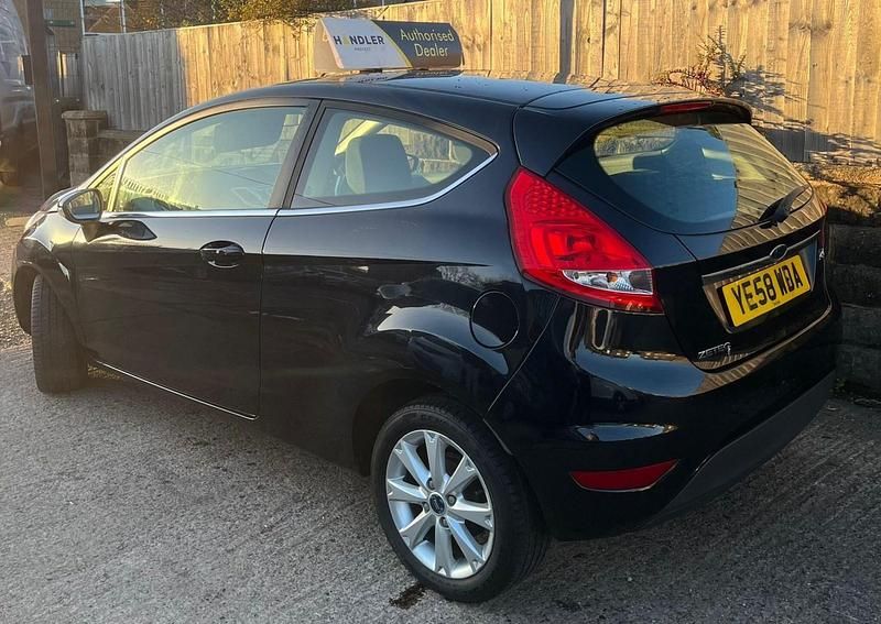 Used Ford Fiesta Zetec 2008 Black Hatchback